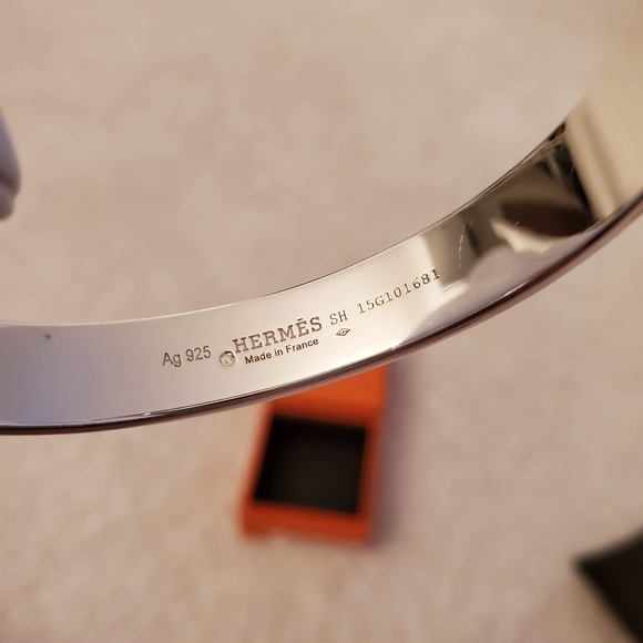 Hermes Collier de Chien CDC Pyramids Bracelet - Picture 4 of 8